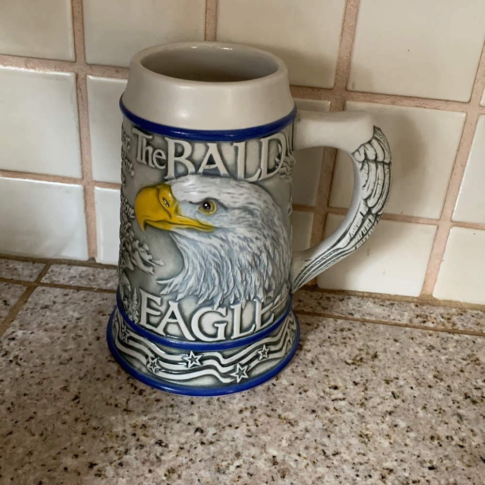 Tom O’Brien “The Bald Eagle” American Animal Stein